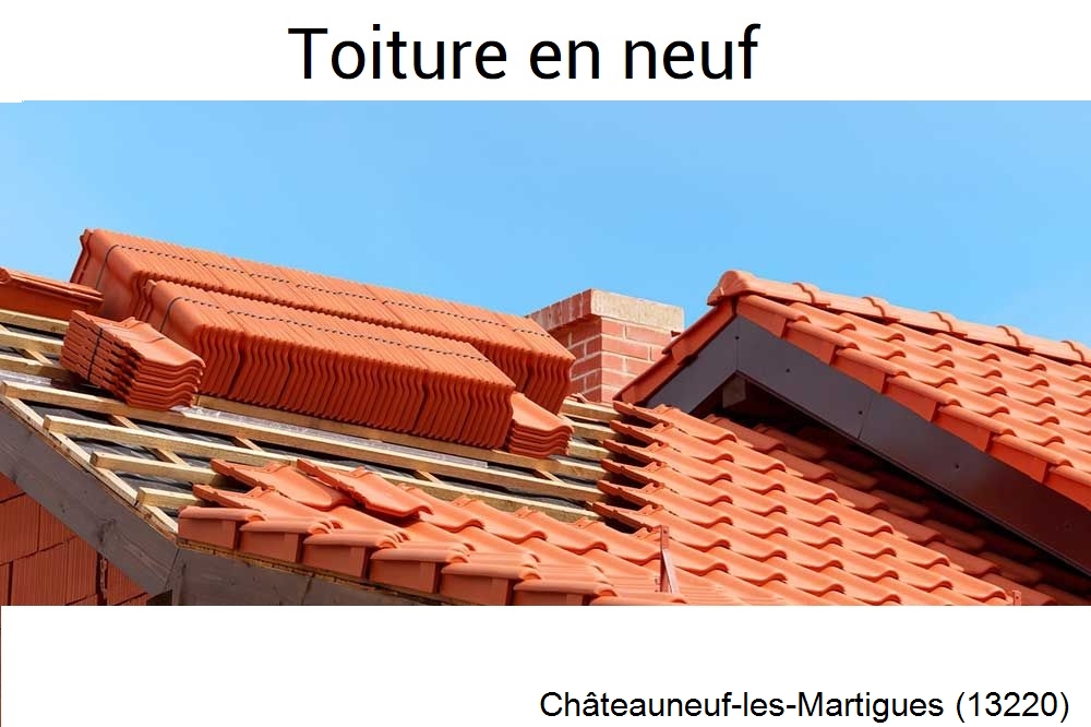 Toiture traditionnelle Châteauneuf-les-Martigues-13220