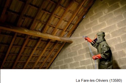 traitement de charpente à La Fare-les-Oliviers-13580