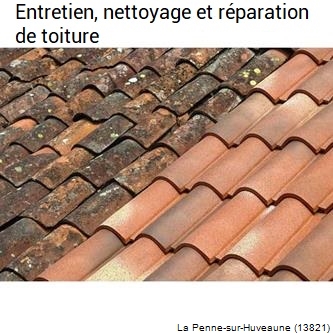 Couvreur réparation couverture tuile La Penne-sur-Huveaune-13821