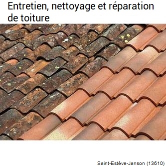 Couvreur réparation couverture tuile Saint-Estève-Janson-13610