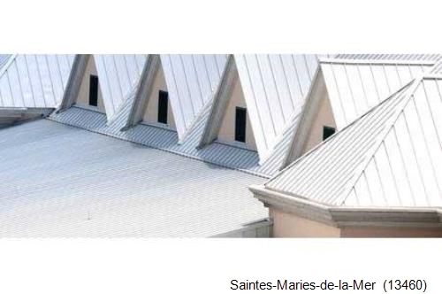 Pose gouttière en zinc Saintes-Maries-de-la-Mer-13460