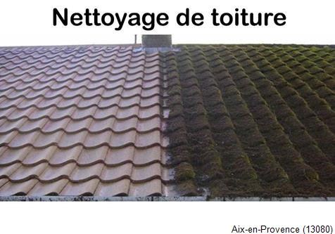 Démoussage toiture Aix-en-Provence-13080