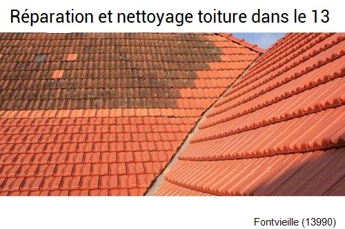 Réparation fuite toiture à Fontvieille-13990