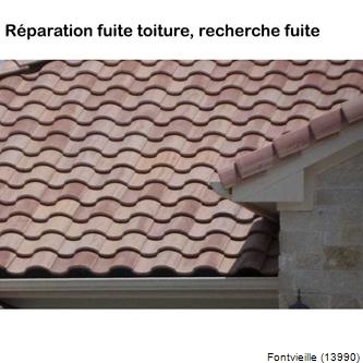 Toiture rénovation tuile Fontvieille-13990