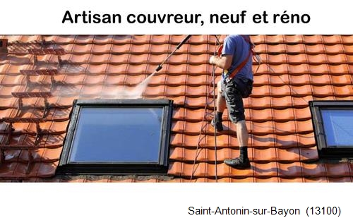 Artisan couvreur en démoussage Saint-Antonin-sur-Bayon-13100