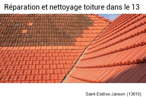 Réparation fuite toiture à Saint-Estève-Janson-13610