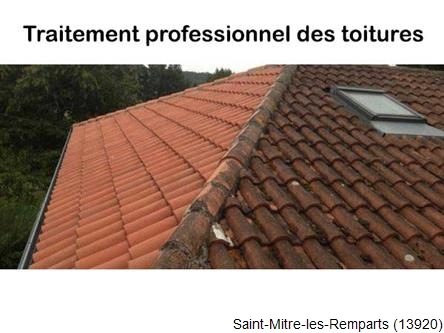 Artisan couvreur remplacement rénovation toiture Saint-Mitre-les-Remparts-13920